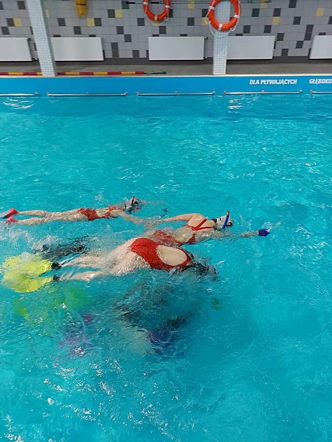 Hokej pod wodą Walenie Siemianowice Śląskie Trening 11 III 2023